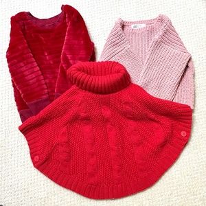 Bundle of toddlers girls’ sweater 2T